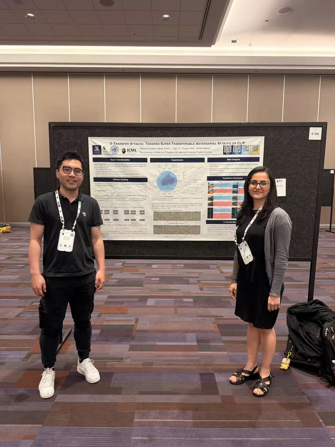 Presenting the X-Transfer Attacks poster