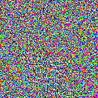 Adversarial noise pattern
